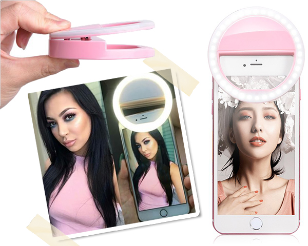 1 Day Fly Lady - Selfie Ring Lamp Voor De Perfecte Selfie 1 Day Fly Lady - Selfie Ring Lamp Voor De Perfecte Selfie