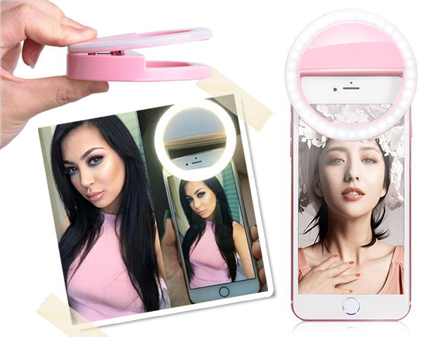 1 Day Fly Lady - Selfie Ring Lamp Voor De Perfecte Selfie