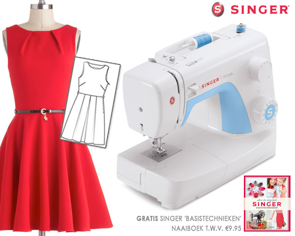 1 Day Fly Lady - Singer Naaimachine Met Gratis Naaiboek 1 Day Fly Lady - Singer Naaimachine Met Gratis Naaiboek