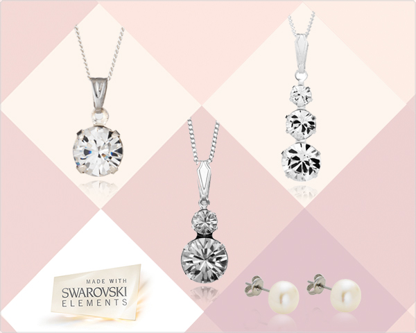 1 Day Fly Lady - Sterling Zilver Swarovski Elements Sieraden 1 Day Fly Lady - Sterling Zilver Swarovski Elements Sieraden