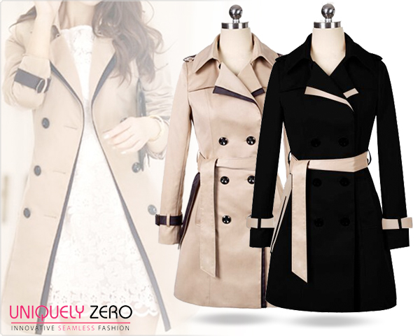 1 Day Fly Lady - Stijlvolle Trenchcoat In 2 Kleuren 1 Day Fly Lady - Stijlvolle Trenchcoat In 2 Kleuren
