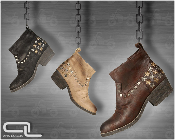 1 Day Fly Lady - Stoere, Vrouwelijke Enkellaarsjes 1 Day Fly Lady - Stoere, Vrouwelijke Enkellaarsjes