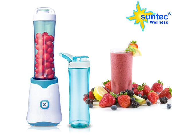 1 Day Fly Lady - Suntec Smoothie Maker Met 2 Sportflessen 1 Day Fly Lady - Suntec Smoothie Maker Met 2 Sportflessen