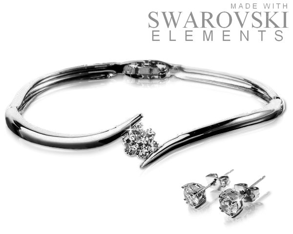 1 Day Fly Lady - Swarovski Elements Flower Set 1 Day Fly Lady - Swarovski Elements Flower Set