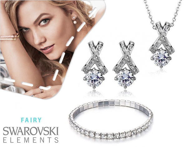 1 Day Fly Lady - Swarovski Elements Kerstspecial 1 Day Fly Lady - Swarovski Elements Kerstspecial