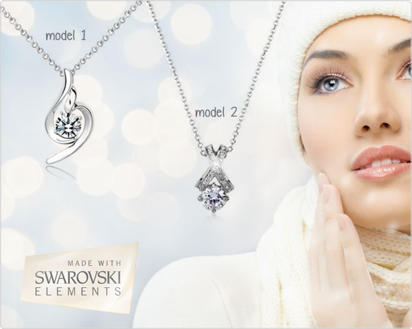 1 Day Fly Lady - Swarovski Elements Ketting Naar Keuze 1 Day Fly Lady - Swarovski Elements Ketting Naar Keuze
