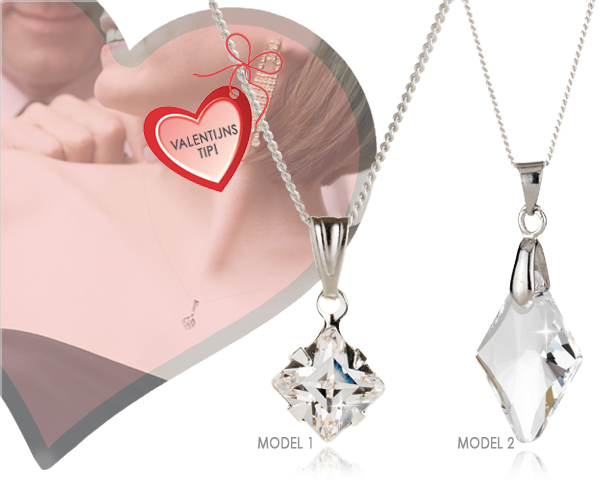 1 Day Fly Lady - Swarovski Elements Kettingen Van Sterling Zilver 1 Day Fly Lady - Swarovski Elements Kettingen Van Sterling Zilver