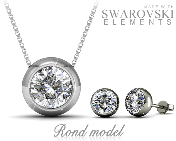 1 Day Fly Lady - Swarovski Elements Sieradenset Naar Keuze 1 Day Fly Lady - Swarovski Elements Sieradenset Naar Keuze