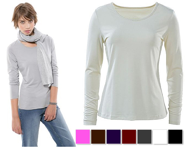 1 Day Fly Lady - Thermoshirt In Meerdere Kleuren 1 Day Fly Lady - Thermoshirt In Meerdere Kleuren