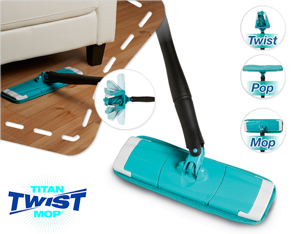 1 Day Fly Lady - Titan Twist Mop Deluxe 1 Day Fly Lady - Titan Twist Mop Deluxe