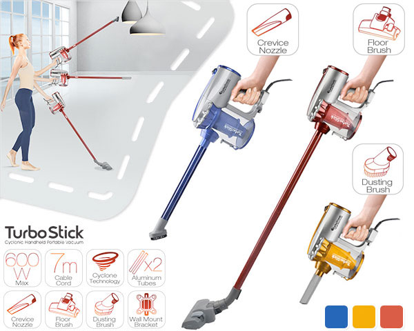 1 Day Fly Lady - Turbotronic Turbo Stick Cyclone Handstofzuiger 1 Day Fly Lady - Turbotronic Turbo Stick Cyclone Handstofzuiger