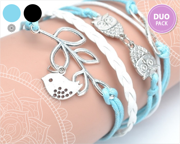 1 Day Fly Lady - Twee Hippe Romatco London Bohemian Armbandjes 1 Day Fly Lady - Twee Hippe Romatco London Bohemian Armbandjes