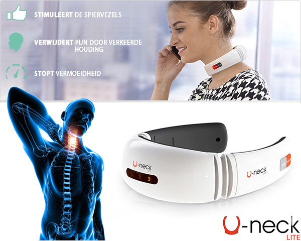 1 Day Fly Lady - U-Neck Lite Lichtgewicht Nekmassageapparaat 1 Day Fly Lady - U-Neck Lite Lichtgewicht Nekmassageapparaat