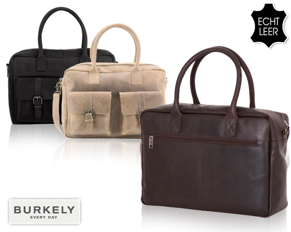 1 Day Fly Lady - Unisex Burkely Tas Van Echt Leer 1 Day Fly Lady - Unisex Burkely Tas Van Echt Leer