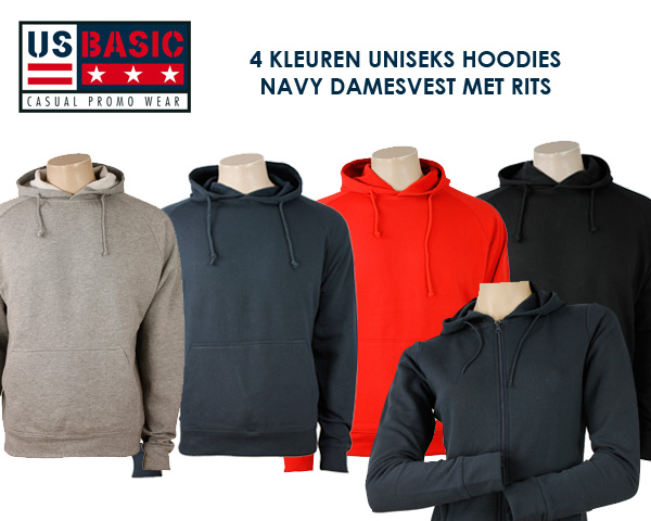 1 Day Fly Lady - Us Basic Unisex Hoodies In Verschillende Kleuren 1 Day Fly Lady - Us Basic Unisex Hoodies In Verschillende Kleuren