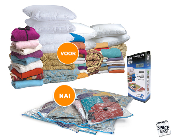 1 Day Fly Lady - Vacuum Opbergzakken 1 Day Fly Lady - Vacuum Opbergzakken