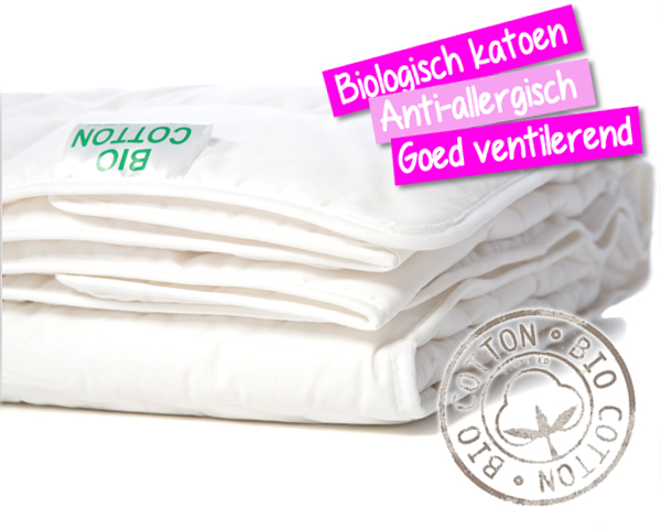 1 Day Fly Lady - Ventilerend Dekbed Met Biologisch Katoen 1 Day Fly Lady - Ventilerend Dekbed Met Biologisch Katoen