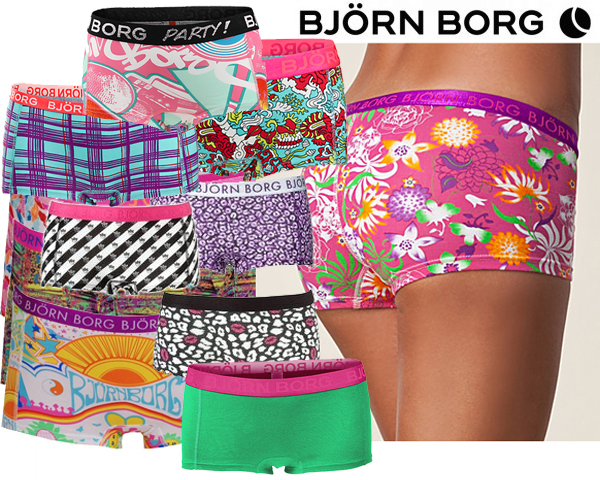 1 Day Fly Lady - Verrassingspakket Bjorn Borg Dames Shorts 1 Day Fly Lady - Verrassingspakket Bjorn Borg Dames Shorts
