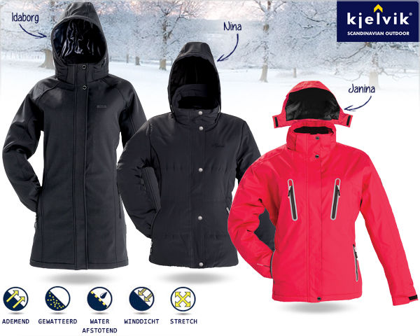 1 Day Fly Lady - Verschillende Kjelvik Jassen Voor Dames 1 Day Fly Lady - Verschillende Kjelvik Jassen Voor Dames