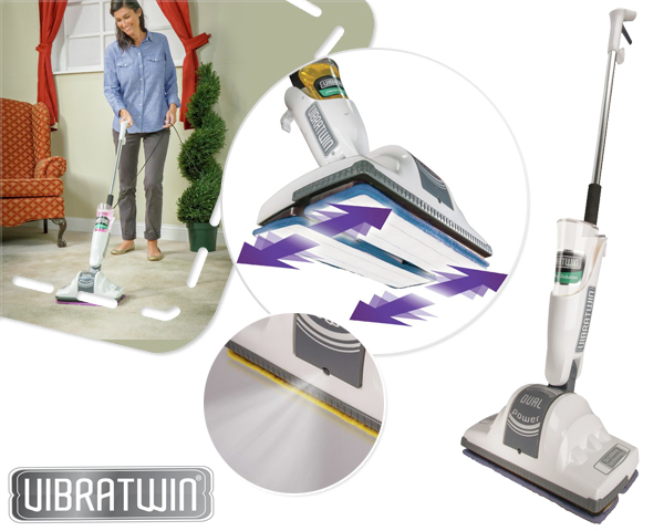 1 Day Fly Lady - Vibratwin Sonic Reinigingsmachine Voor Uw Vloer 1 Day Fly Lady - Vibratwin Sonic Reinigingsmachine Voor Uw Vloer