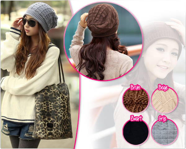 1 Day Fly Lady - Warme En Trendy Beanie 1 Day Fly Lady - Warme En Trendy Beanie