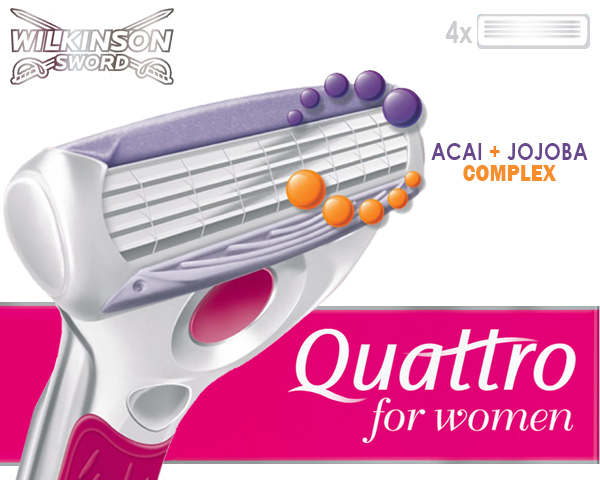 1 Day Fly Lady - Wilkinson Sword Quattro 1 Day Fly Lady - Wilkinson Sword Quattro