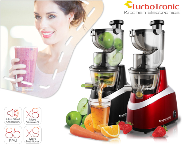 1 Day Fly Lady - Xl Turbotronic Slowjuicer In Twee Kleuren