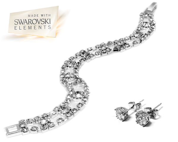 1 Day Fly Lady - Zeer Chique Swarovski Elements Set 1 Day Fly Lady - Zeer Chique Swarovski Elements Set