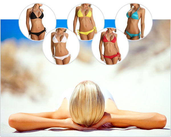 1 Day Fly Lady - Zondoorlatende Bikini 1 Day Fly Lady - Zondoorlatende Bikini