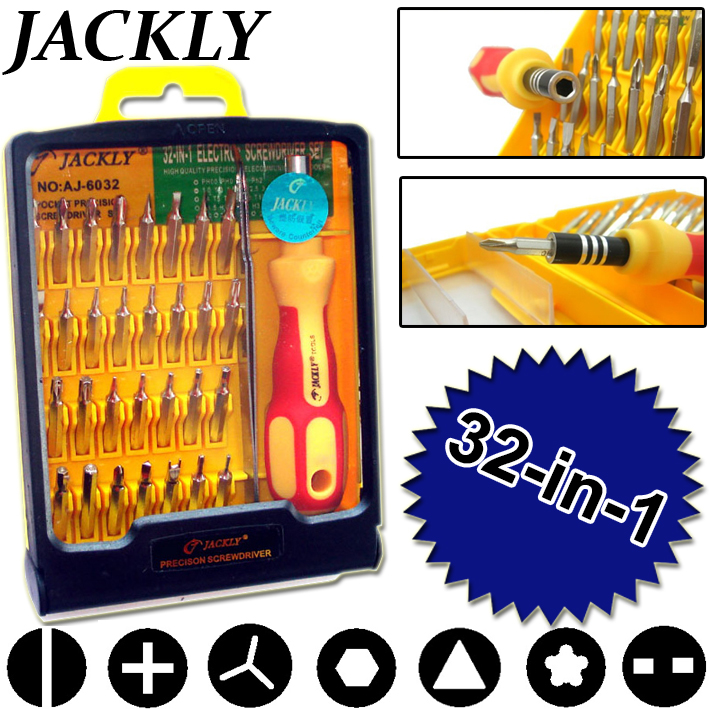 1masterdeal - 32-In-1 Jackly Precisieschroevendraaierset