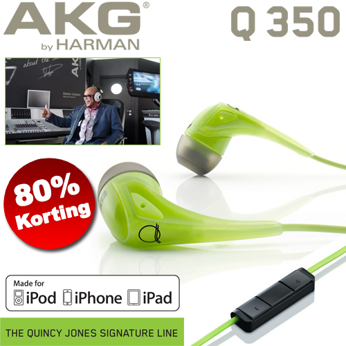 1masterdeal - Akg Q350 Trendy In-ear Headphone