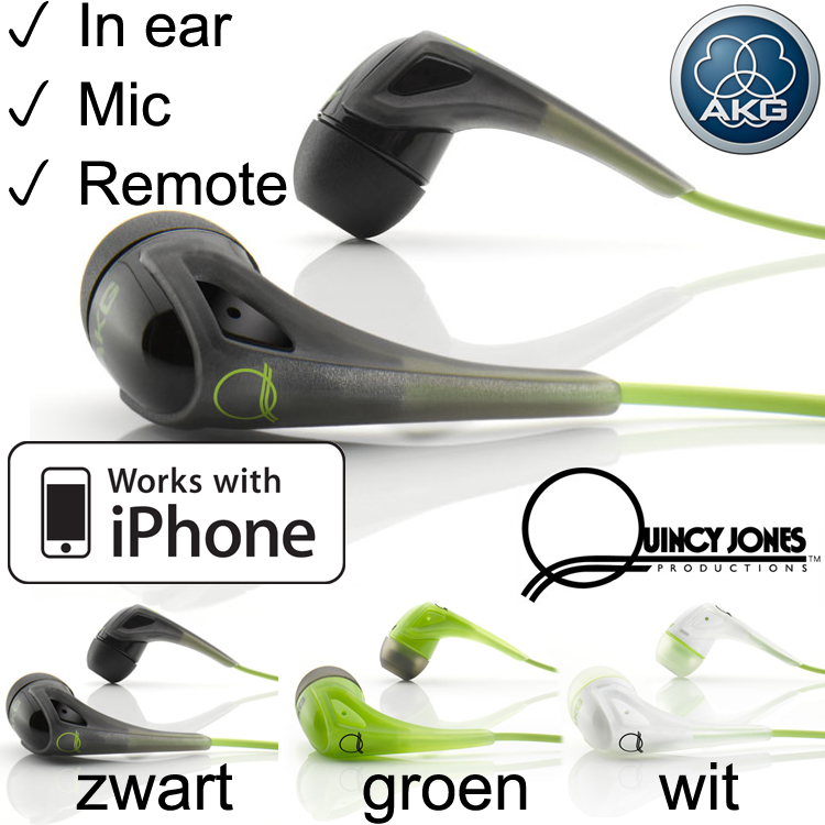1masterdeal - Akg Quincy Jones 350 In-ear Oordopjes 1masterdeal - Akg Quincy Jones 350 In-ear Oordopjes