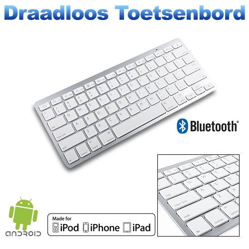 1masterdeal - Bluetooth Draadloos Toetsenbord 1masterdeal - Bluetooth Draadloos Toetsenbord