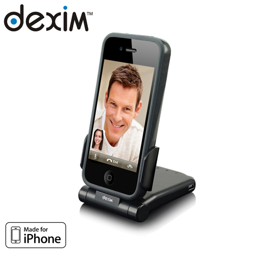 1masterdeal - Dexim P-flip Iphone 4/4S Desktop Stand & Charger
