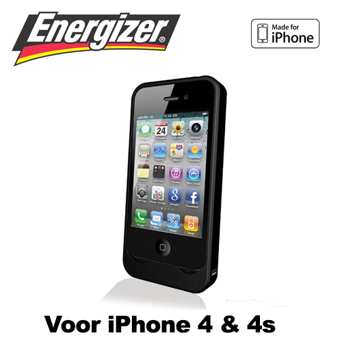 1masterdeal - Energizer Iphone 4/4S Case Met Accu 1masterdeal - Energizer Iphone 4/4S Case Met Accu