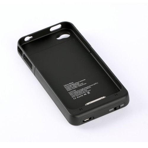 1masterdeal - Iphone 4(S) Externe Batterij Hardcase Cover 1masterdeal - Iphone 4(S) Externe Batterij Hardcase Cover