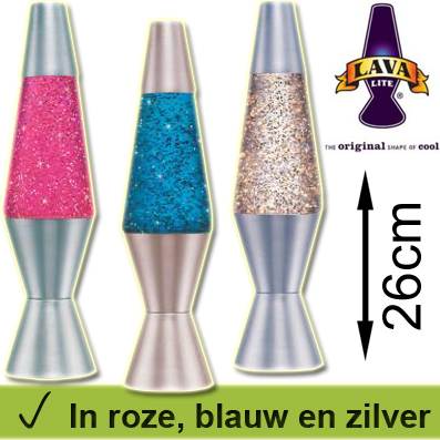 1masterdeal - Lava Lite Glitter Lavalampen In 3 Kleuren 1masterdeal - Lava Lite Glitter Lavalampen In 3 Kleuren