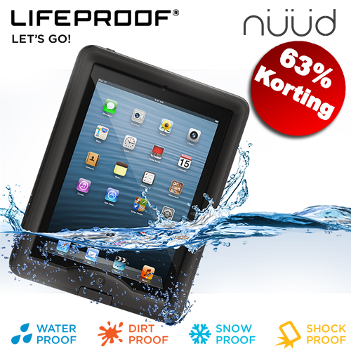 1masterdeal - Lifeproof Nüüd Case Voor Ipad 2,3 En 4 1masterdeal - Lifeproof Nüüd Case Voor Ipad 2,3 En 4