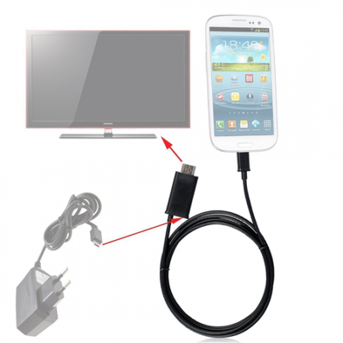 1masterdeal - Mhl Kabel: Smartphone Op Je (Hd) Tv