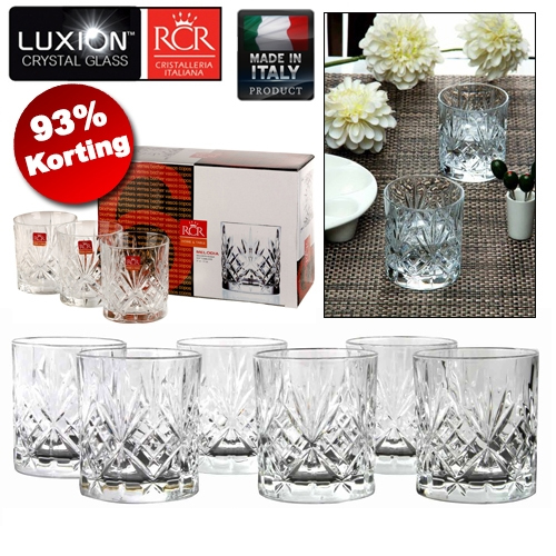 1masterdeal - Rcr Home & Table Crystal Glazen