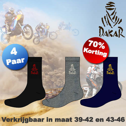 1masterdeal - Stevige Dakar Sokken (4-Pack)
