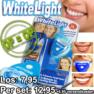 1masterdeal - White Light Tandenbleker