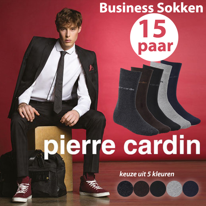 24 Deluxe - 15 Paar Pierre Cardin Business Sokken 24 Deluxe - 15 Paar Pierre Cardin Business Sokken
