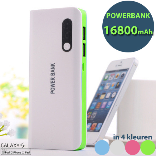 24 Deluxe - 16800Mah Dual Usb Powerbank