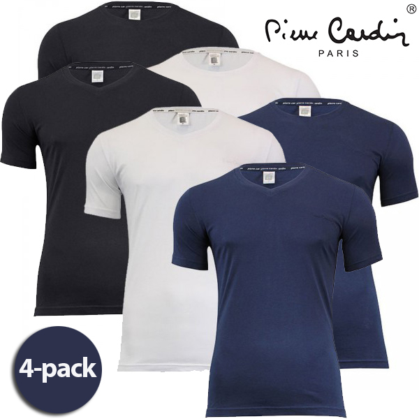 24 Deluxe - 4-Pack Pierre Cardin T-Shirts