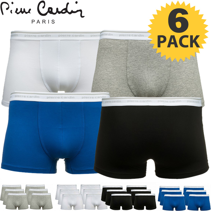 24 Deluxe - 6-Pack Pierre Cardin Heren Boxershorts