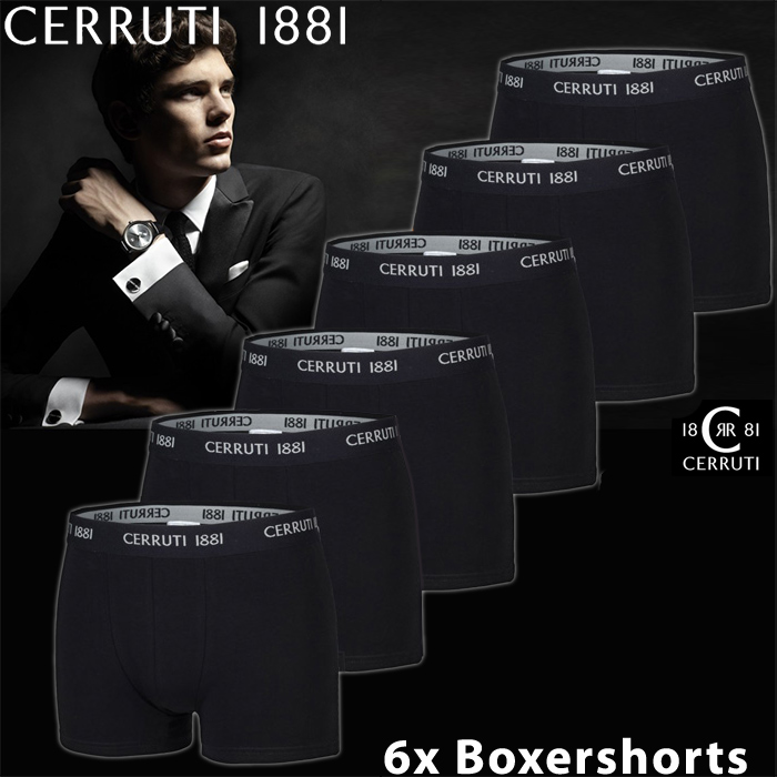24 Deluxe - 6X Boxers Cerruti 1881