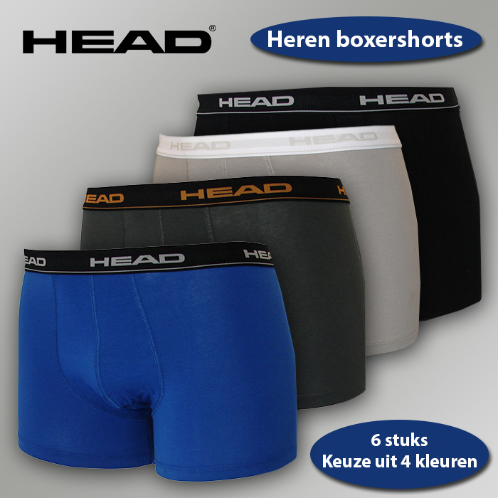 24 Deluxe - 6X Head Heren Boxershorts