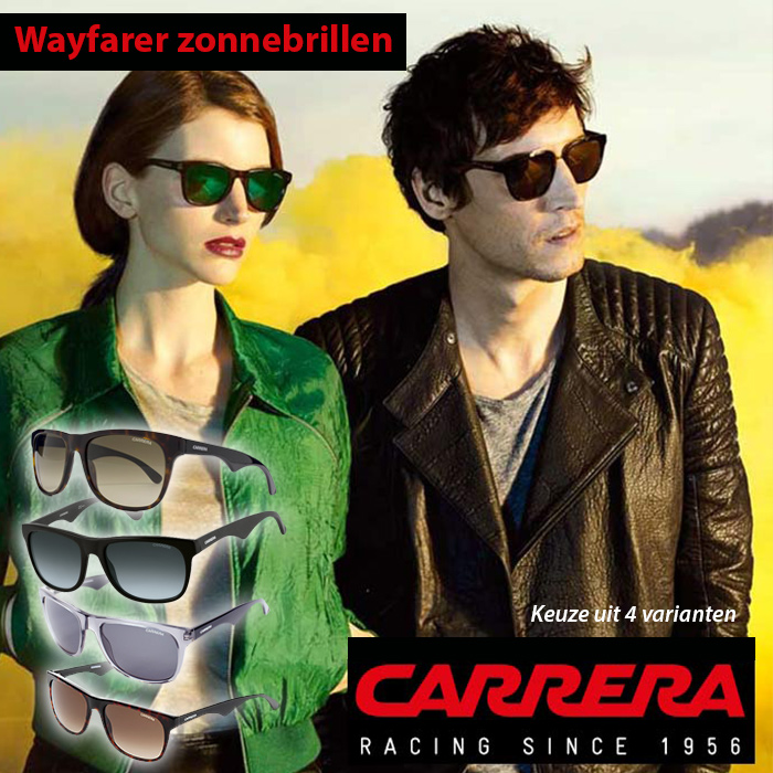 24 Deluxe - Carrera Wayfarer Zonnebrillen