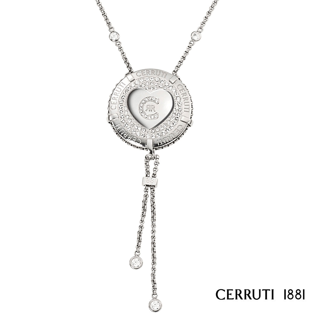 24 Deluxe - Cerruti 1881 Collier Met Zirkonia Steentjes 24 Deluxe - Cerruti 1881 Collier Met Zirkonia Steentjes